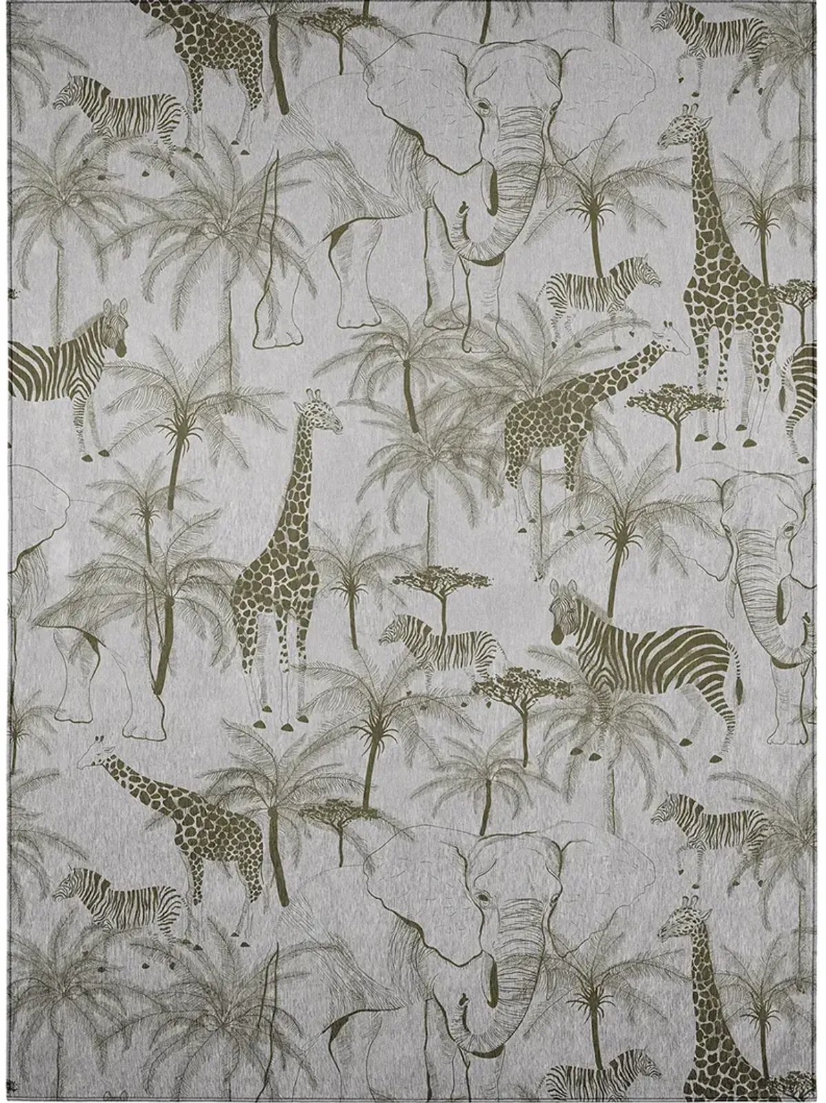 Tropics TC7 Grey 30" x 46" Rug