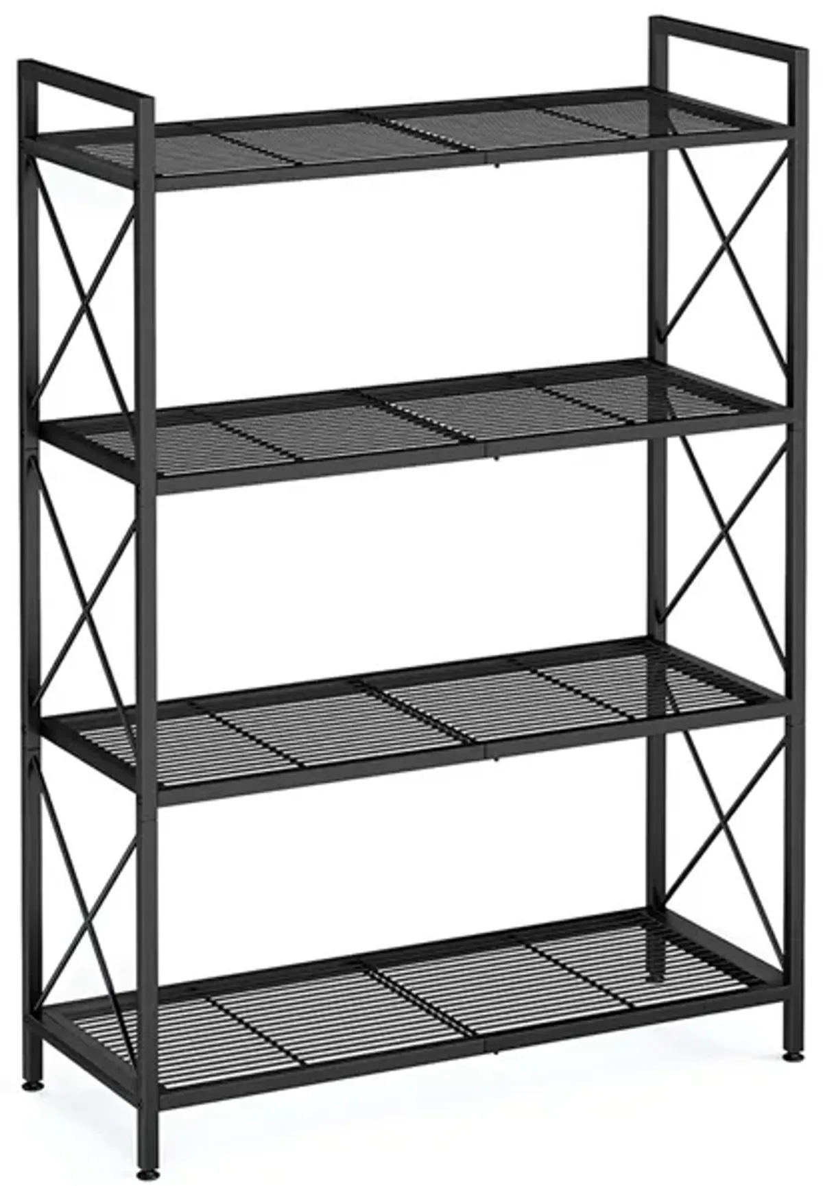 31.5" Wide Storage Rack with X Side Frames Ink Black