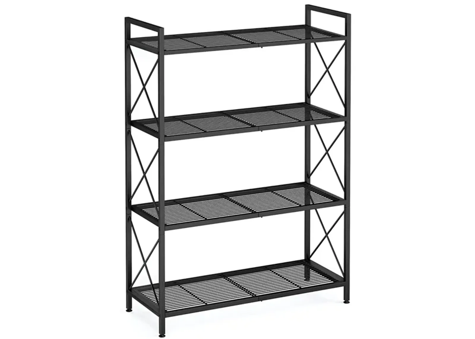 31.5" Wide Storage Rack with X Side Frames Ink Black