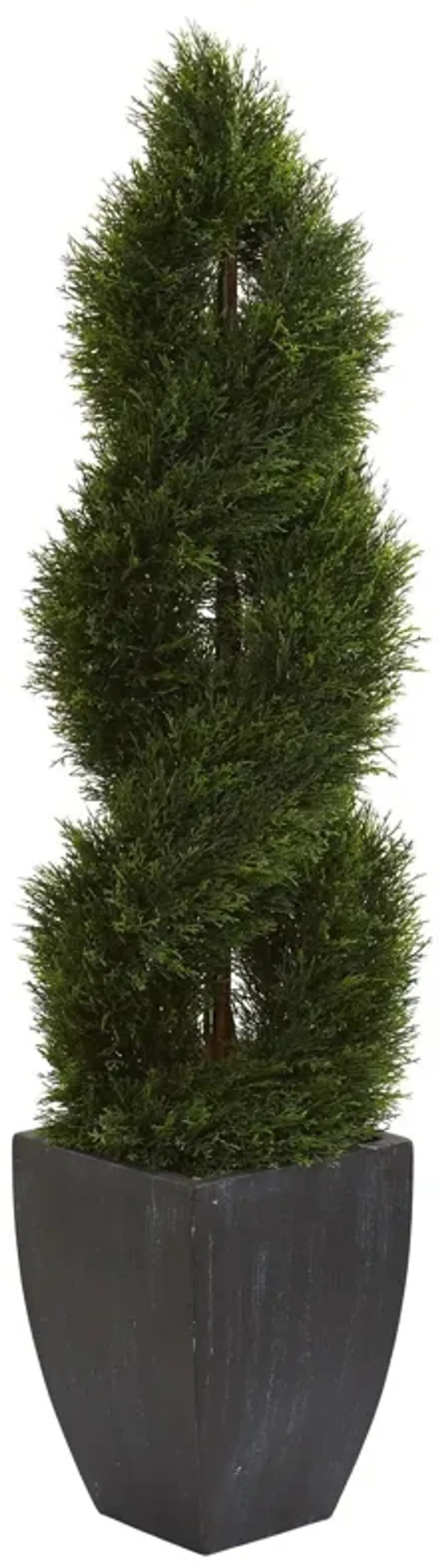 Nearly Natural 5-ft Pond Cypress Tree in Planter UV Res(Indoor/Outdoor)