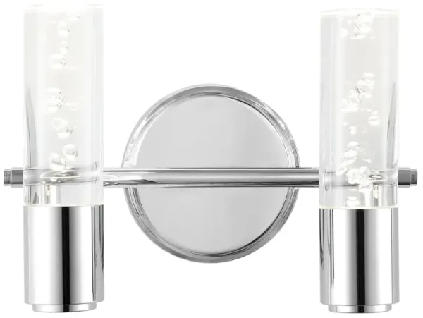 Bolha Minimalist Modern Bubble Acrylic/Iron Integrated LED Vanity Light