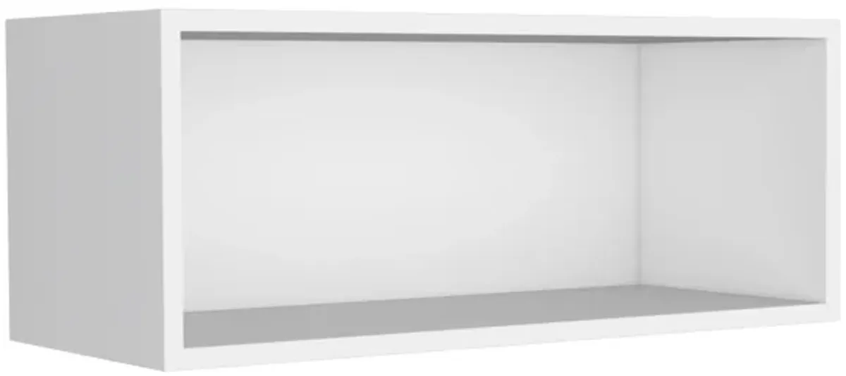 Ayden Wall Cabinet 12" H, 1 Spacious Shelf, White