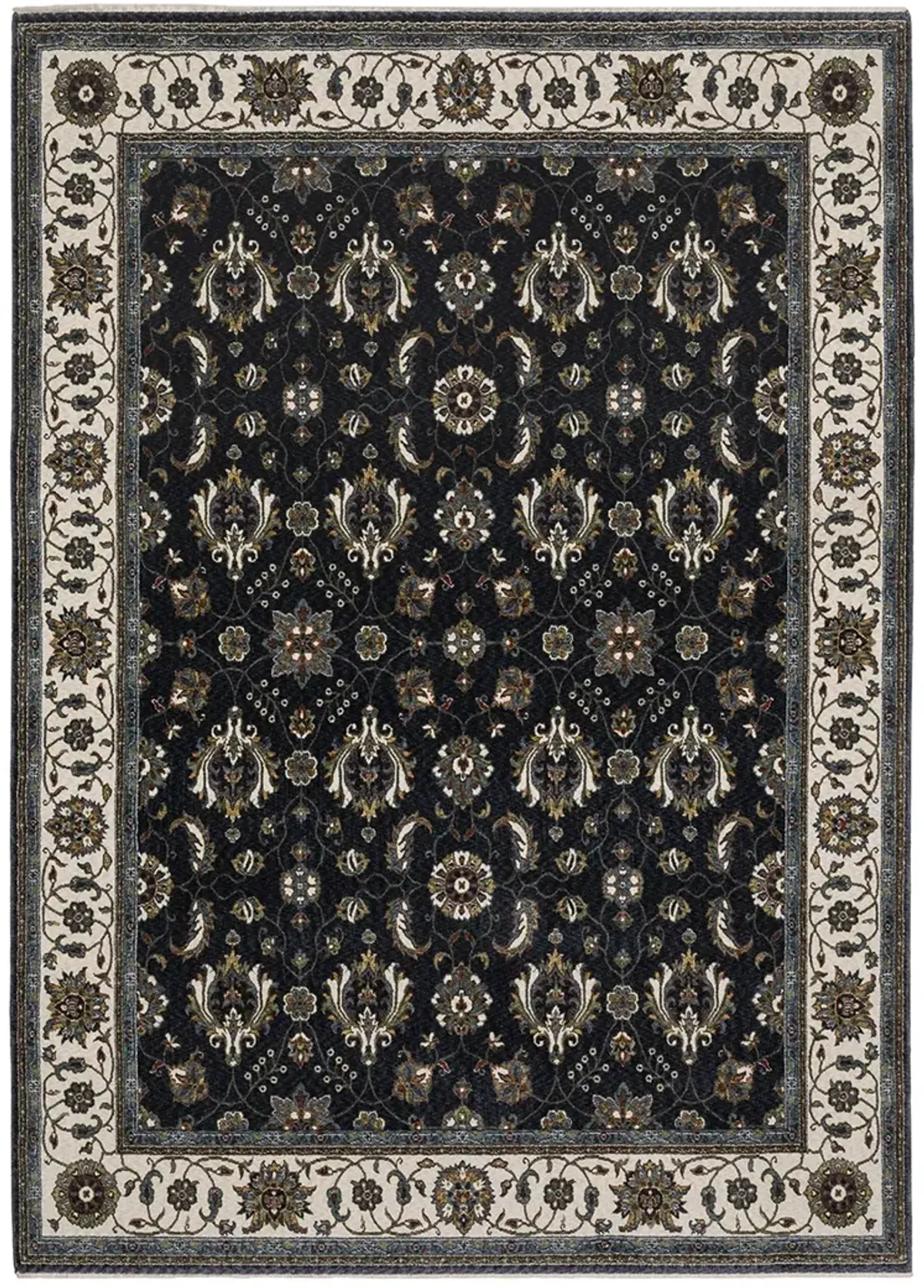 Vivian 5'3" x 7'6" Blue Rug