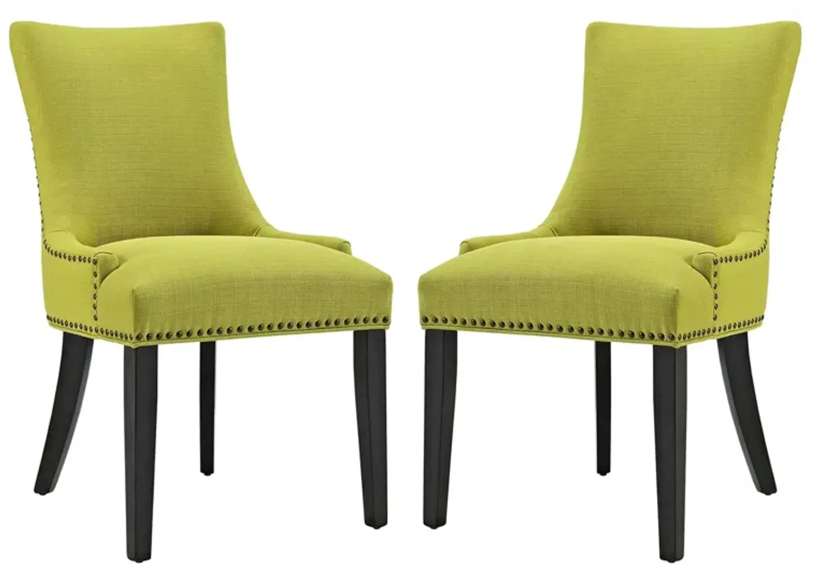 Marquis Dining Side Chair Fabric Set of 2