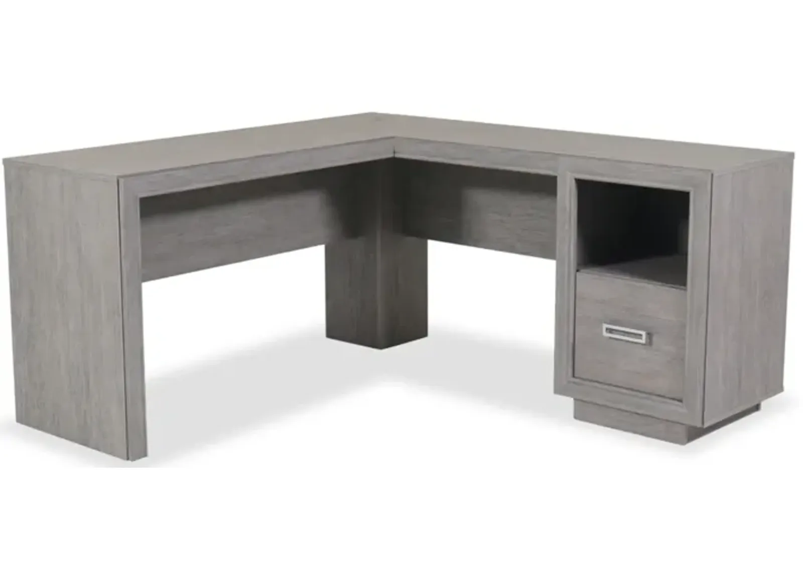 Hayes Garden L-Shaped Desk with File Drawer