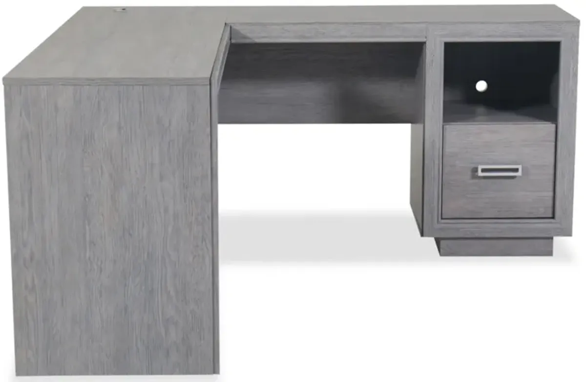 Hayes Garden L-Shaped Desk with File Drawer