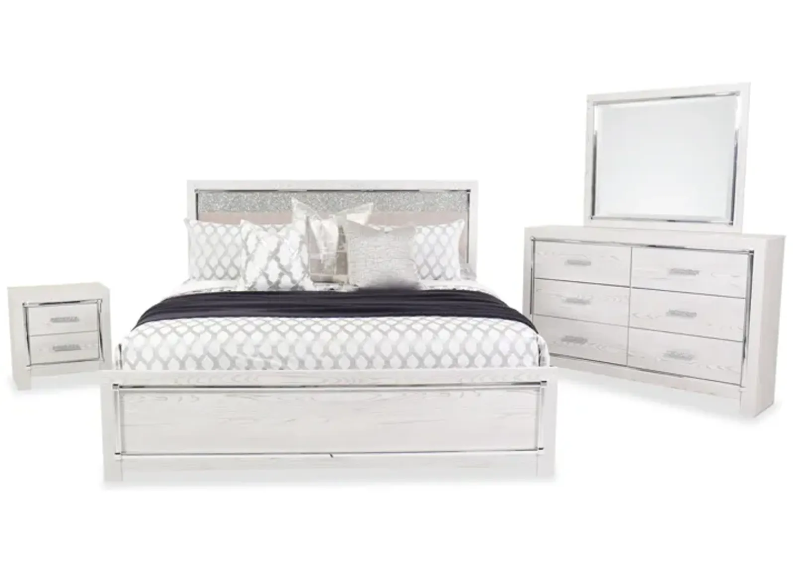 Altyra King Bedroom Suite in White