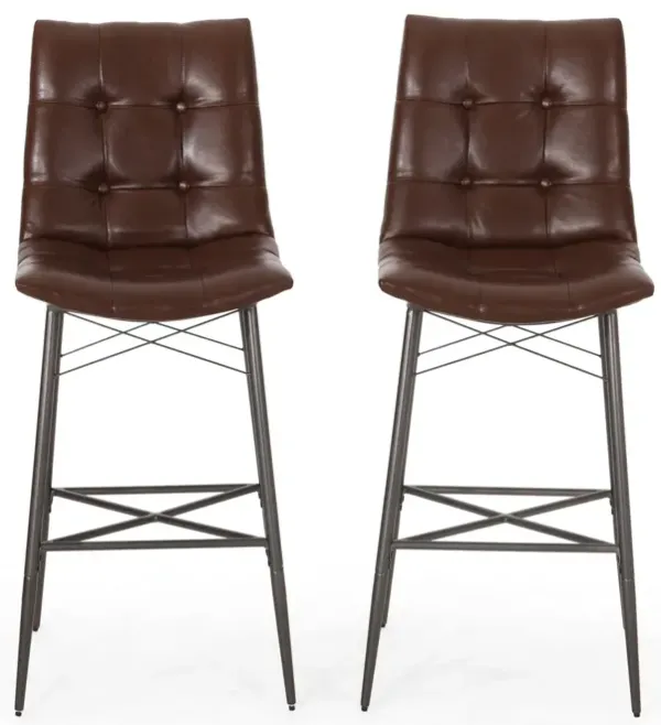 Streamdale Modern Minimalist Bar Stool: Sleek Lines, Contemporary Style