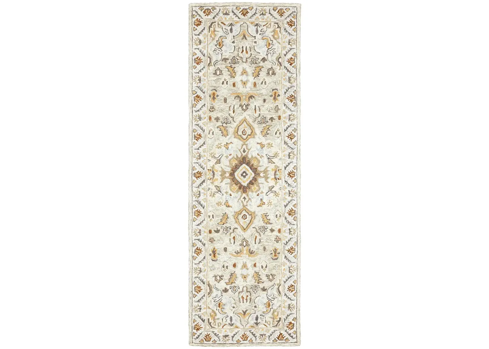 Alfresco 2'6" x 8' Ivory Rug