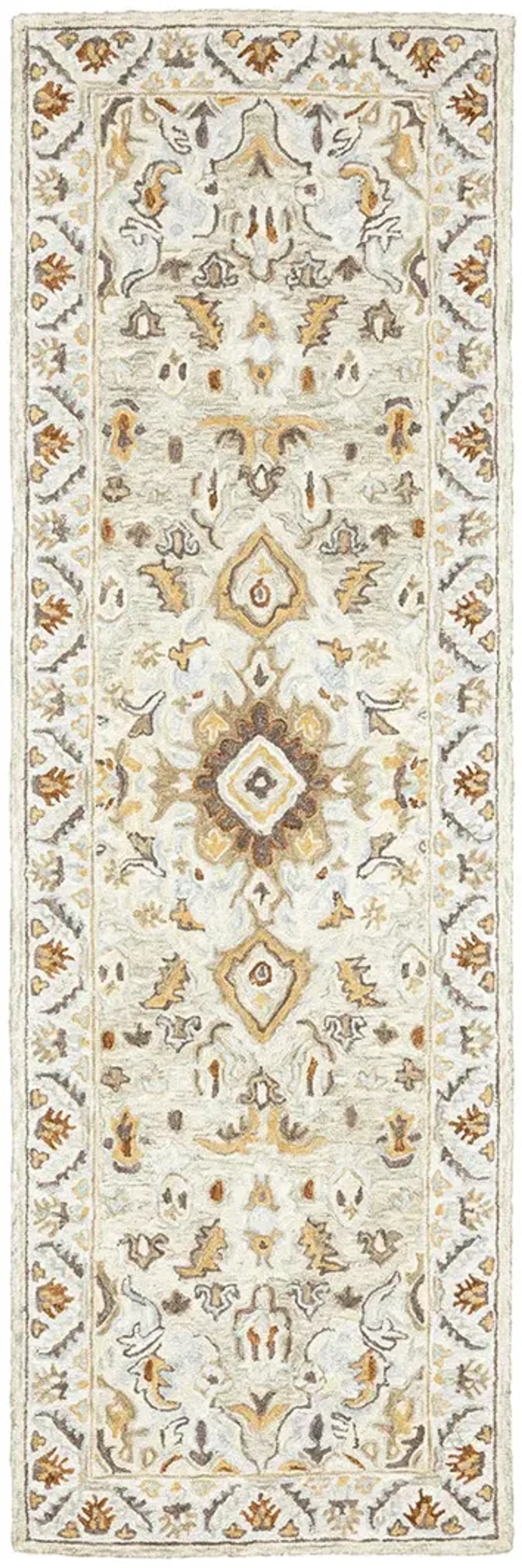 Alfresco 2'6" x 8' Ivory Rug