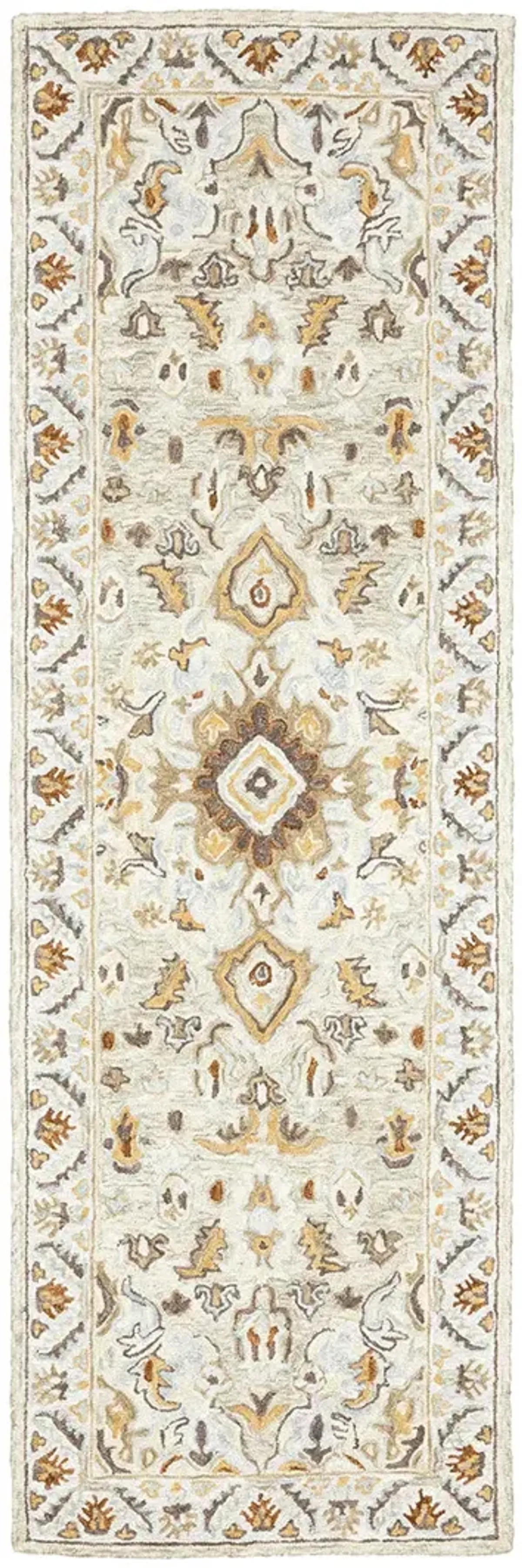 Alfresco 2'6" x 8' Ivory Rug