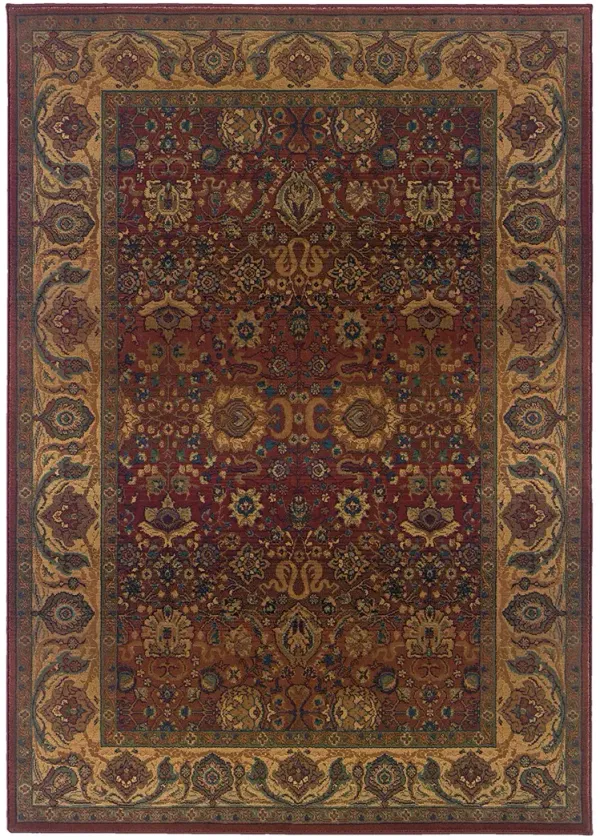 Kharma 9'9" x 12'2" Red Rug
