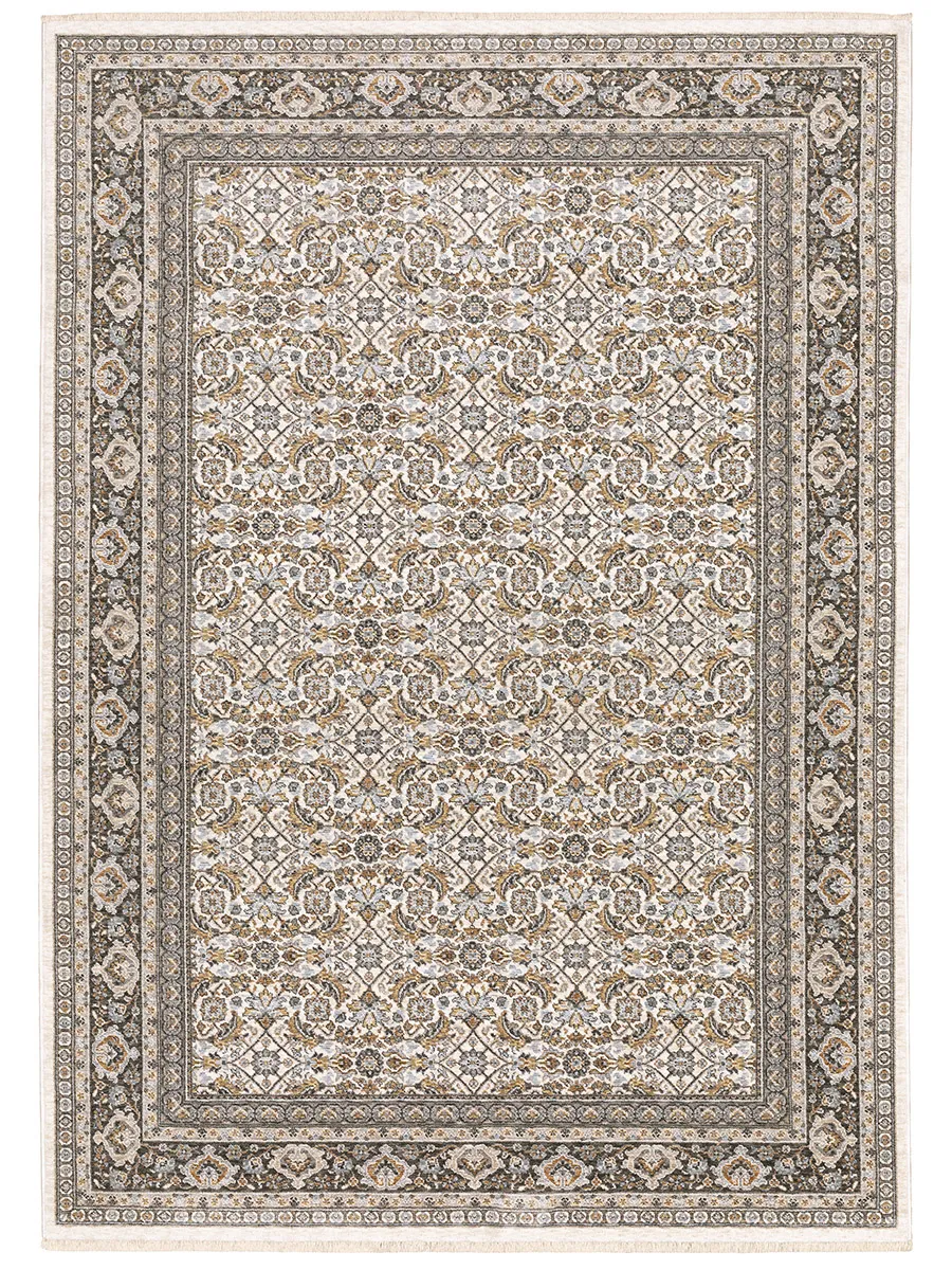 Maharaja 2' x 3' Ivory Rug