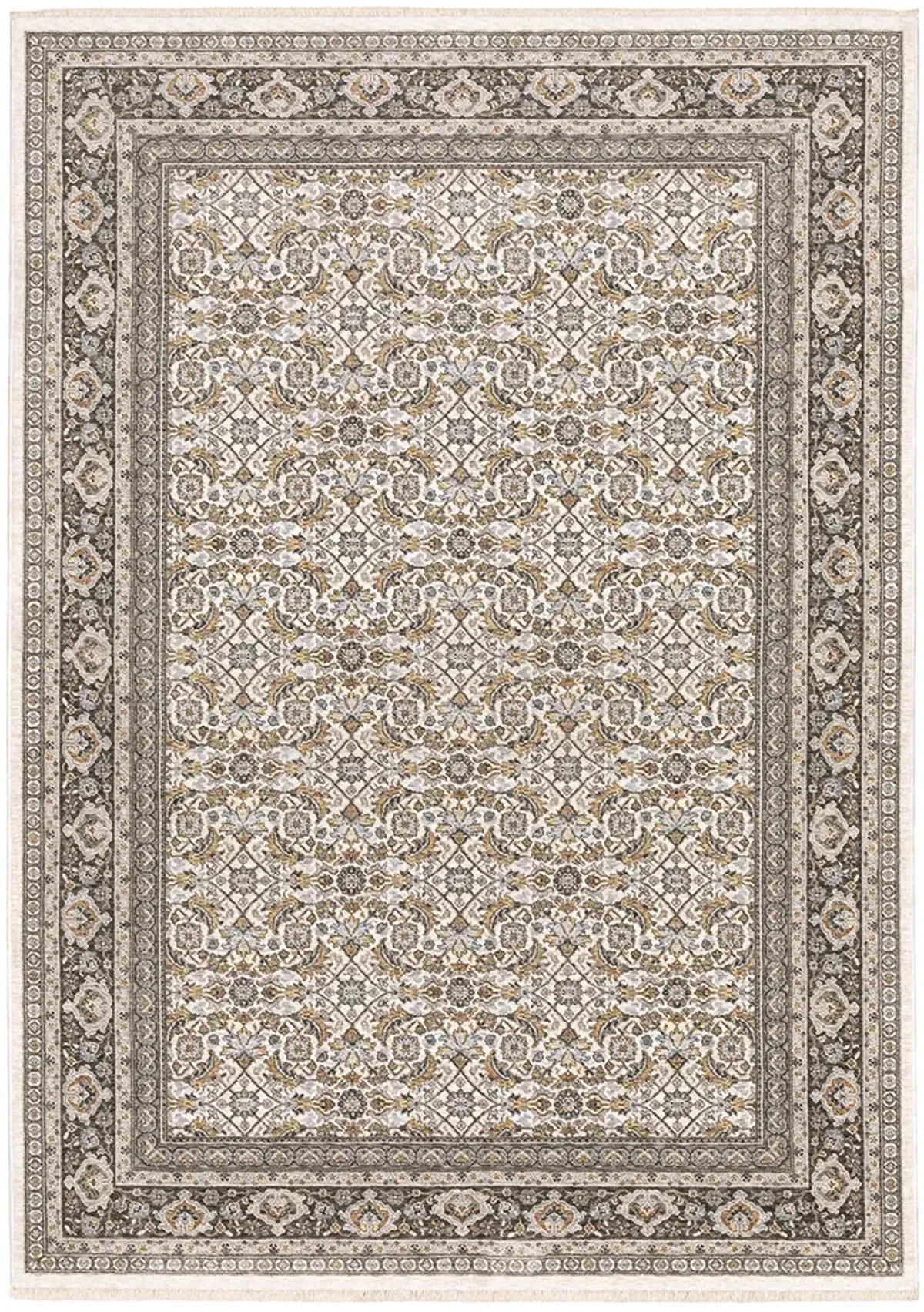 Maharaja 2' x 3' Ivory Rug