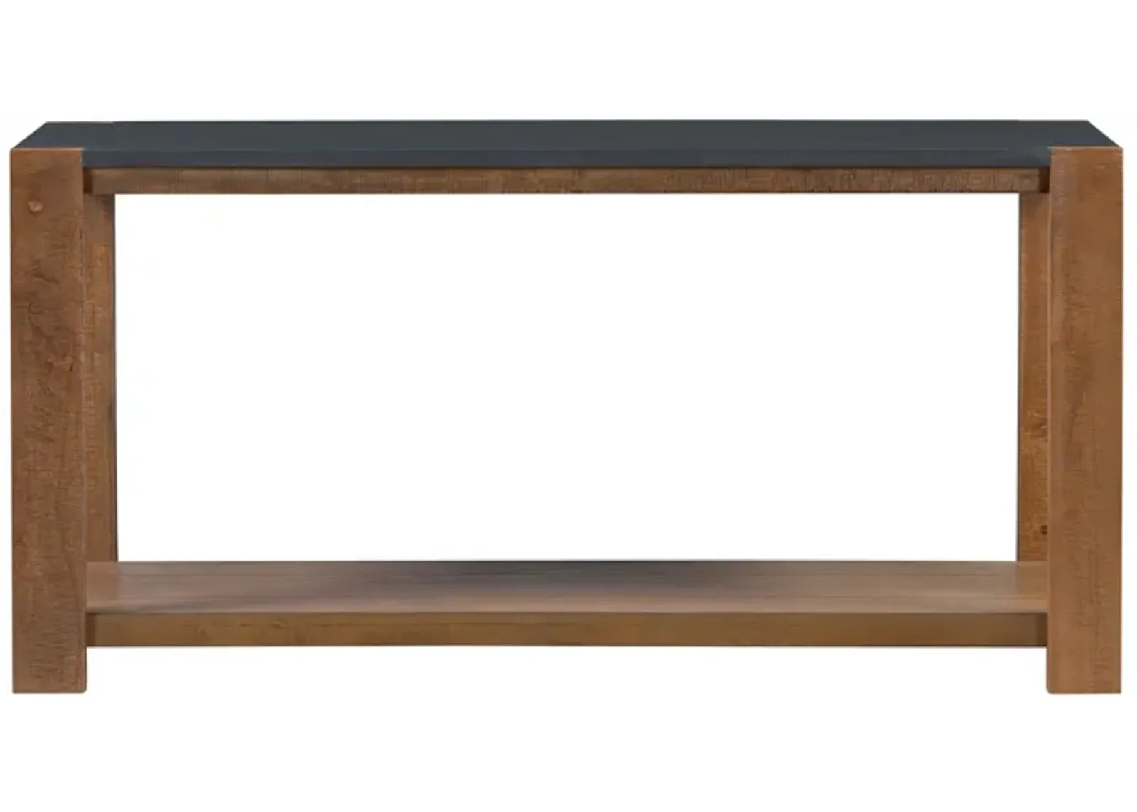 Merax Minimalist Console Table with Bottom Shelf