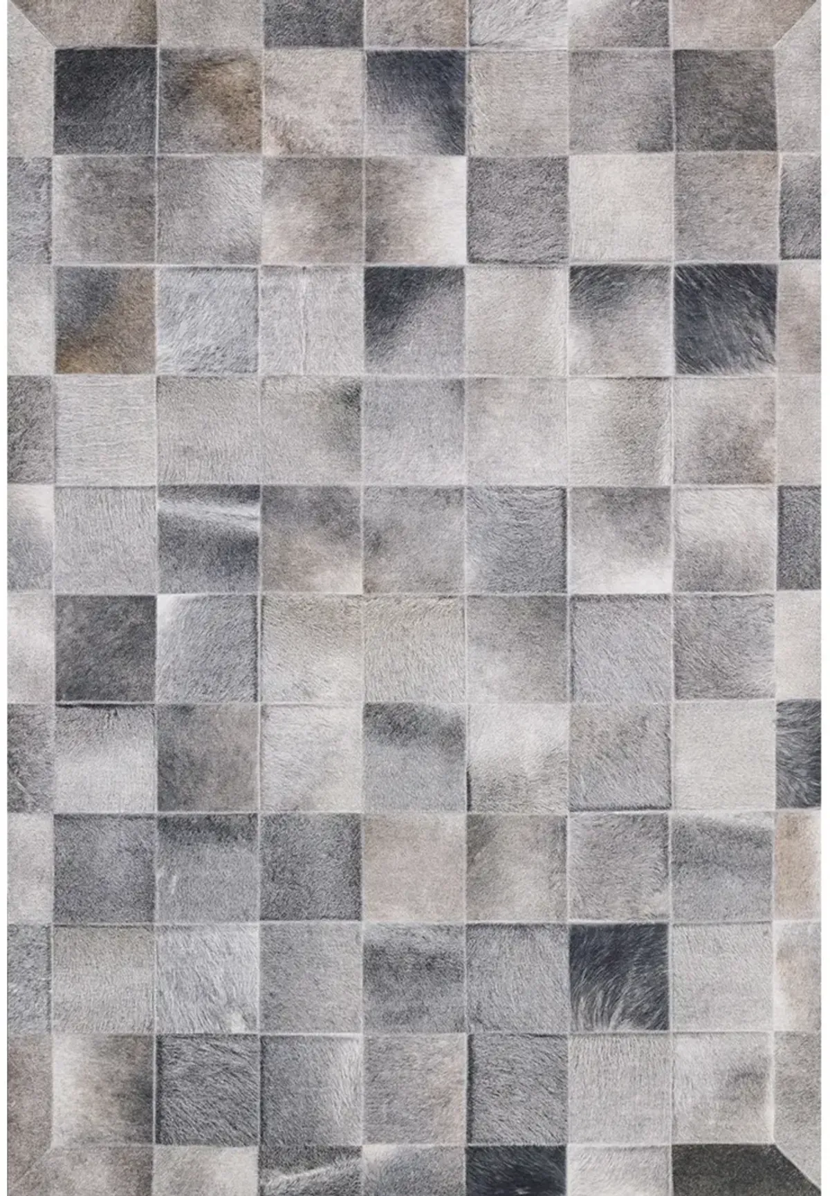 Maddox MAD06 Charcoal/Grey 5' x 7'6" Rug