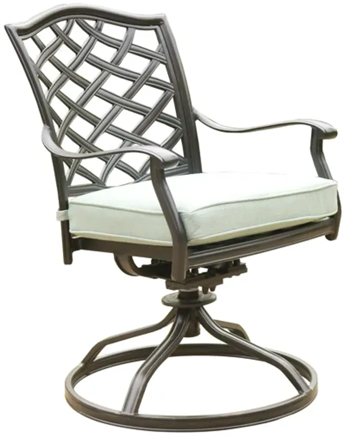 Aluminum Dining Swivel Chair