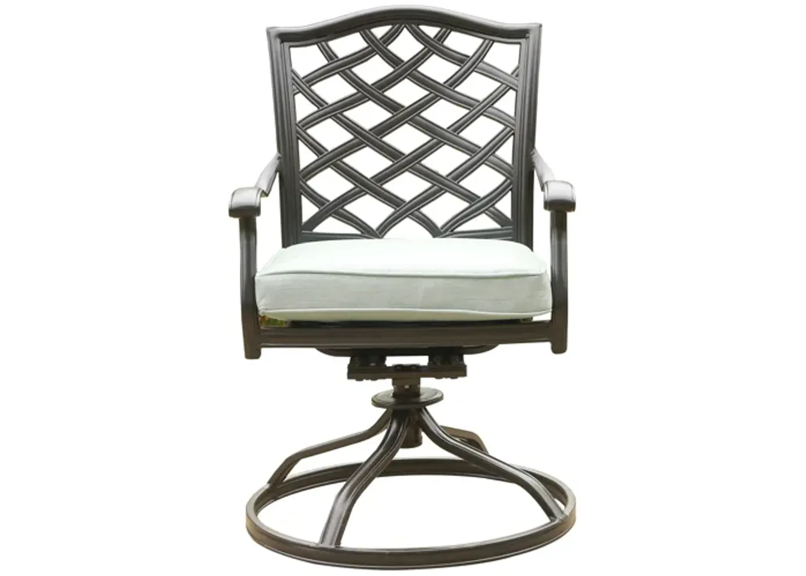 Aluminum Dining Swivel Chair