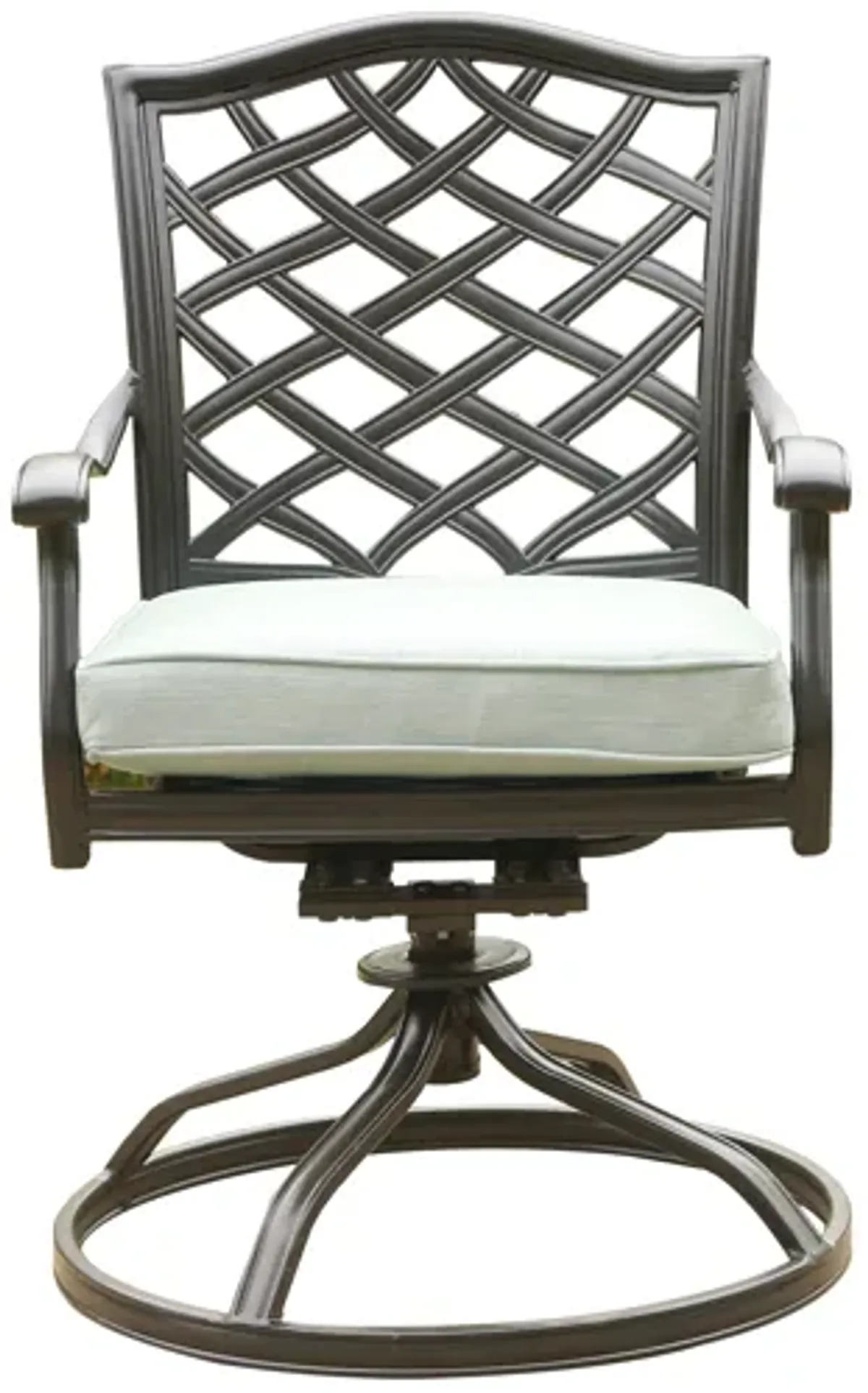 Aluminum Dining Swivel Chair