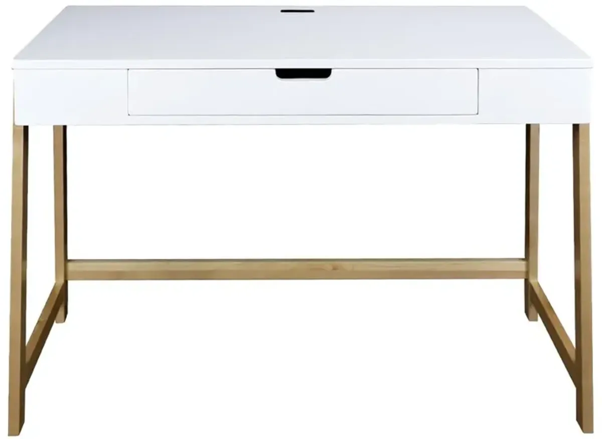 Neorustic Smart Desk with USB Ports