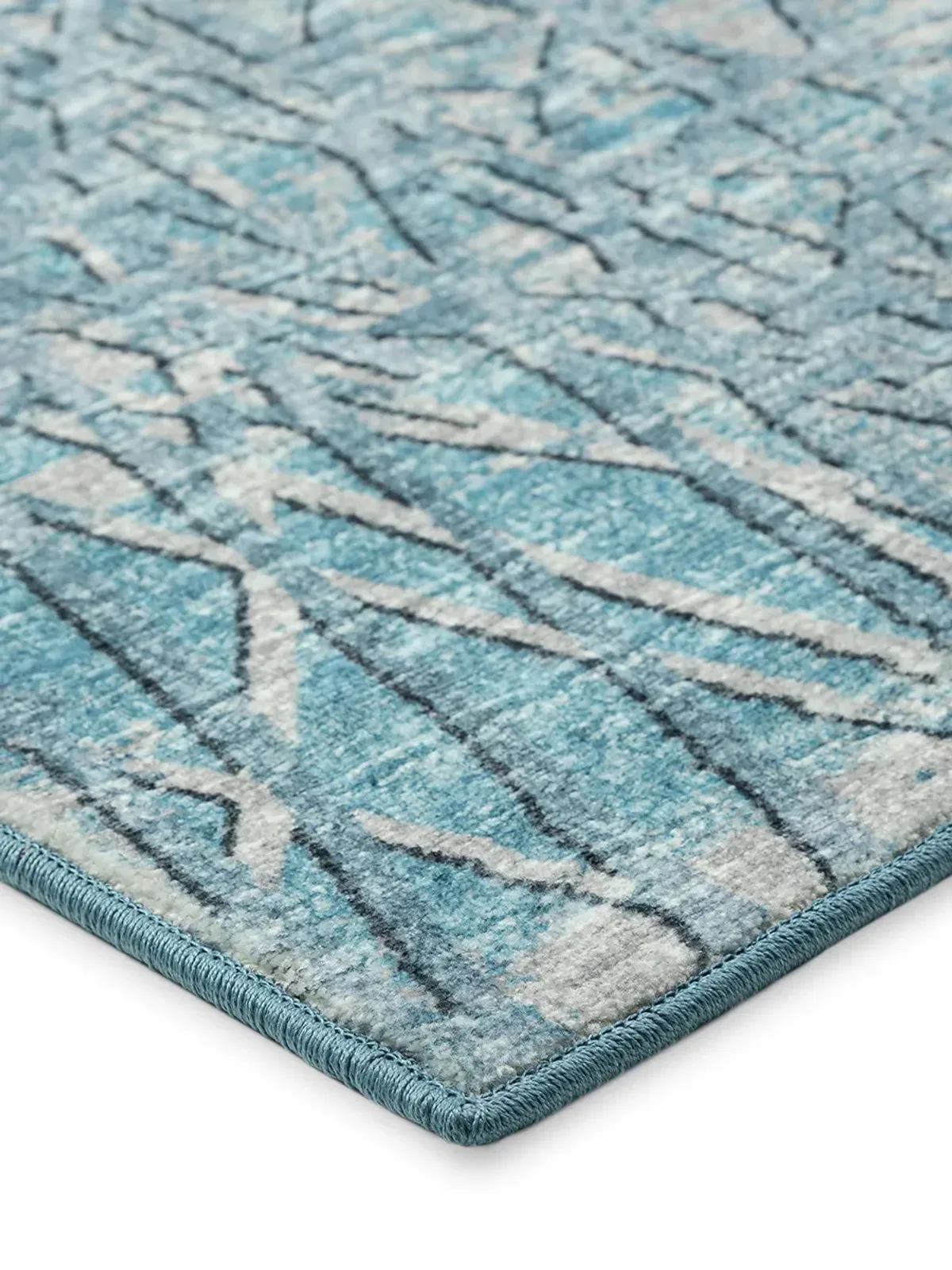 Winslow WL2 Indigo 2'6" x 12' Rug