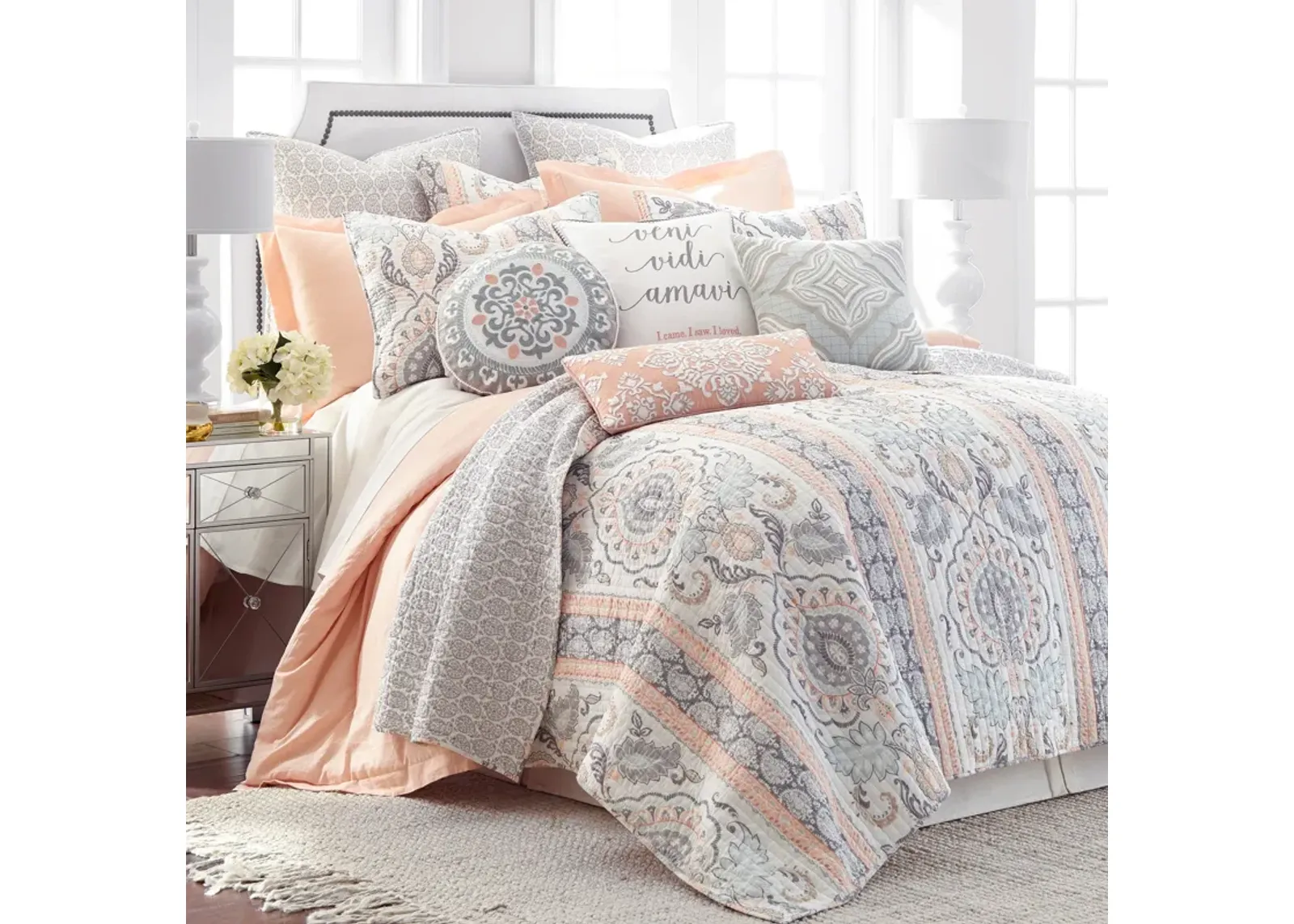 Darcy Quilt and Pillow Sham Set - Levtex Home