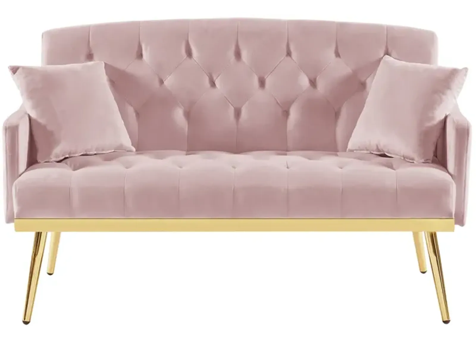 Pink 2 Seater Sofa