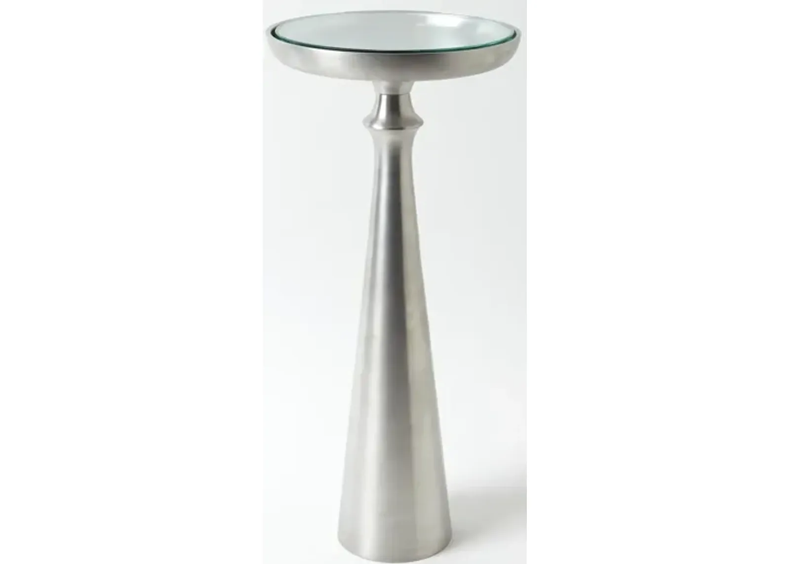 Minaret Accent Table- Silver Small