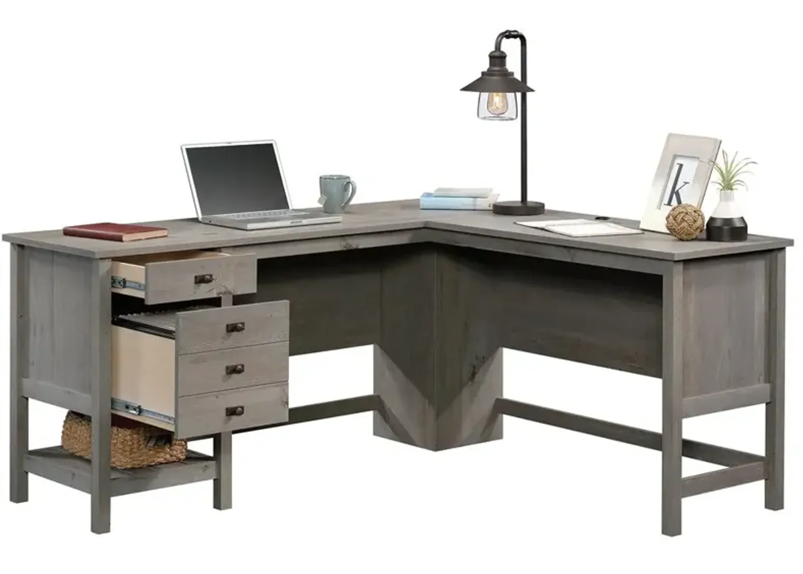 Sauder Cottage Road L Desk Mo