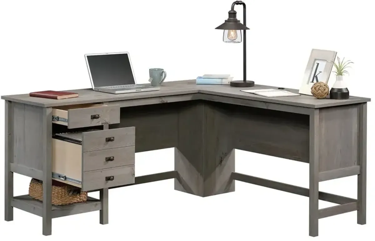 Sauder Cottage Road L Desk Mo