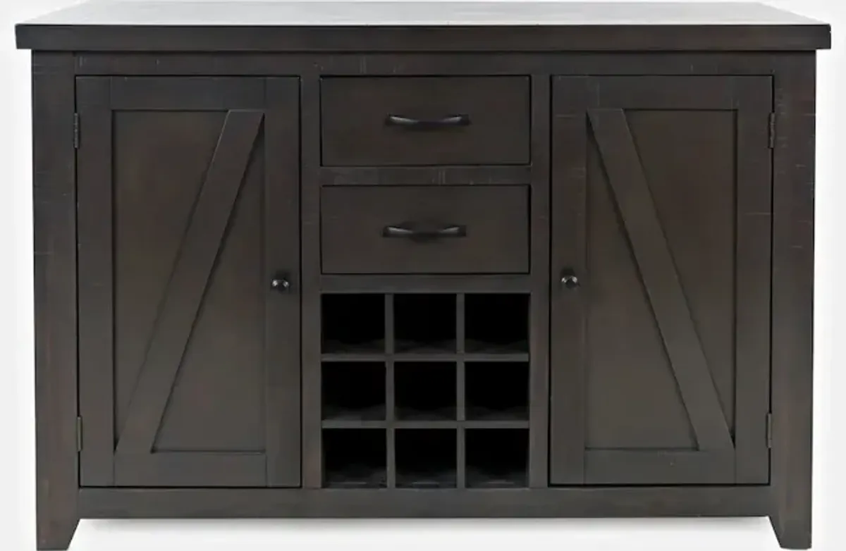 Jofran American Rustics Sideboard Buffet with Wine Rack