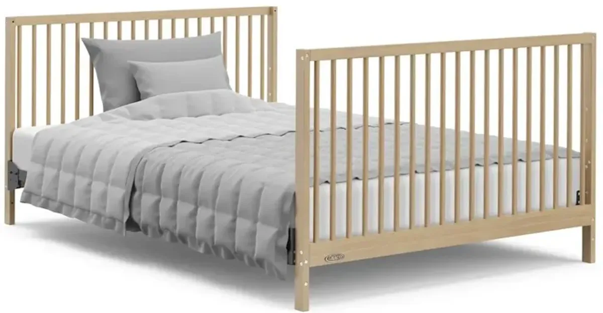 Graco Teddi 5-in-1 Convertible Crib with Drawer - Driftwood
