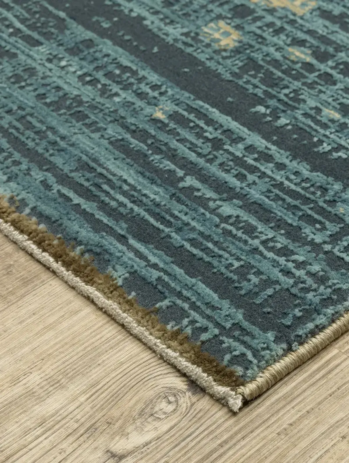 Reed 3'3" x 5' Blue Rug