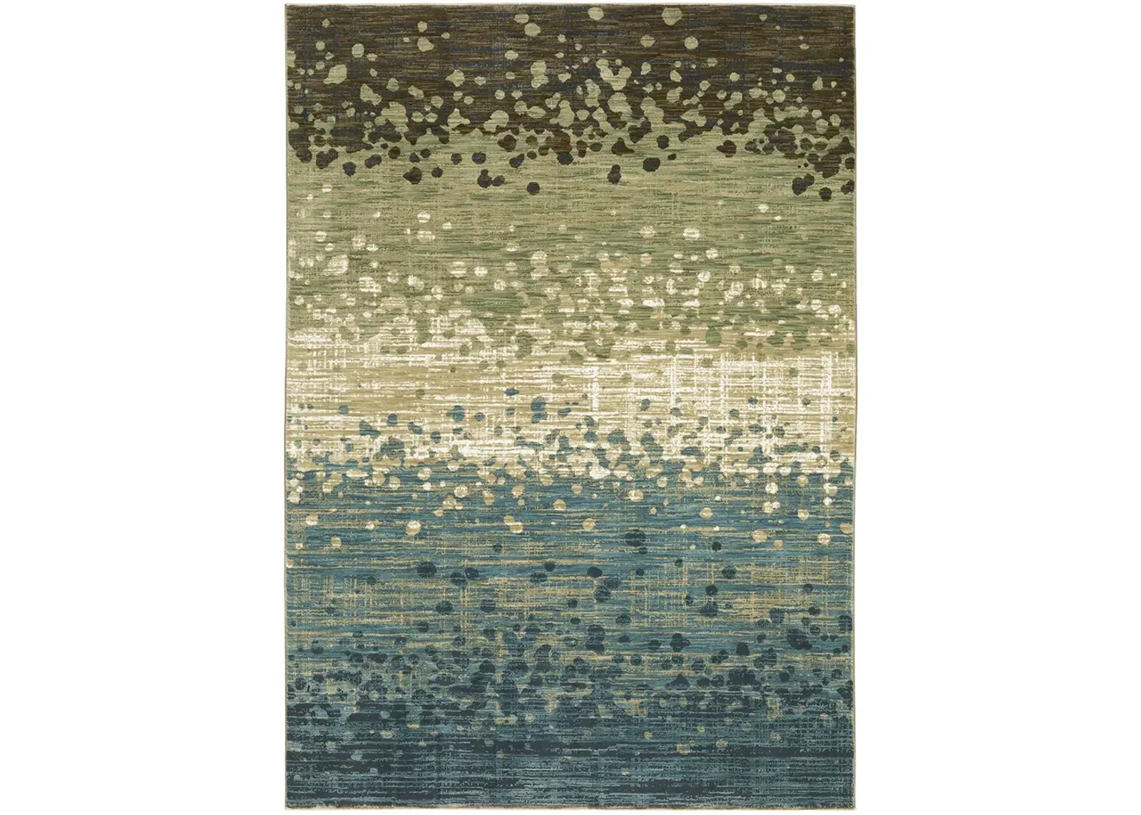 Reed 3'3" x 5' Blue Rug