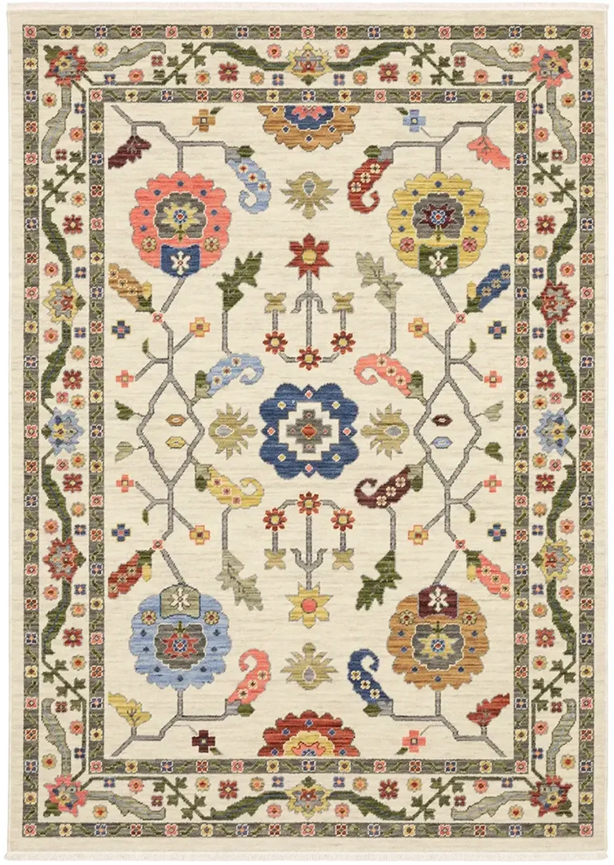 Lucca 7'10" x 10'10" Ivory Rug