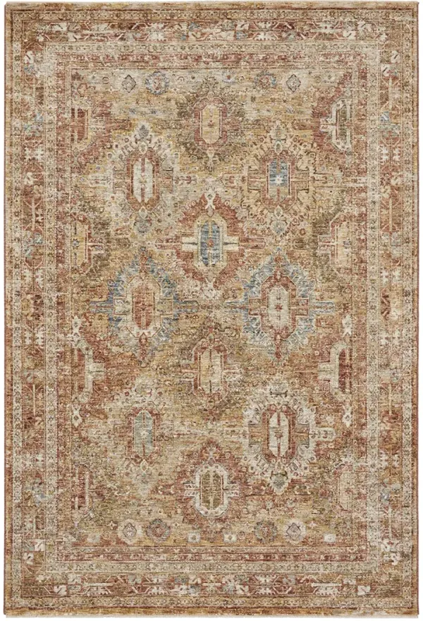 Sahar SHR01 Rust 5'3" x 7'8" Rug