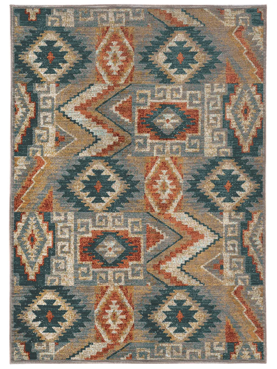 Sedona 9'10" x 12'10" Blue Rug