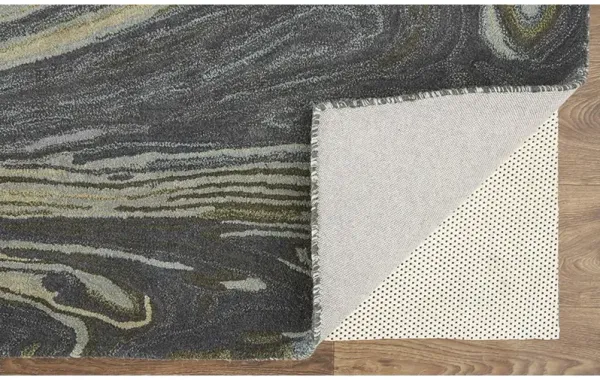 Amira 8631F Blue/Ivory/Green 2' x 3' Rug