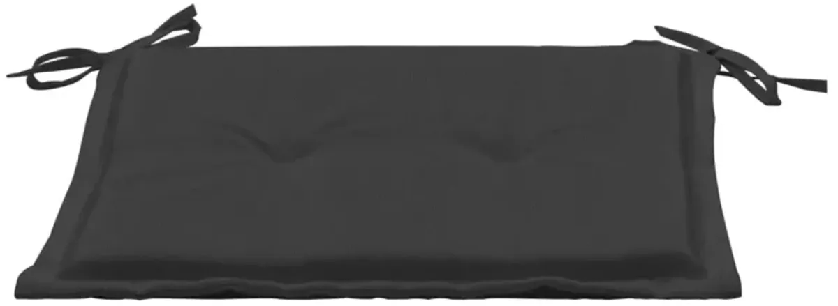 vidaXL Garden Chair Cushions 4 pcs Anthracite 15.7"x15.7"x1.2"