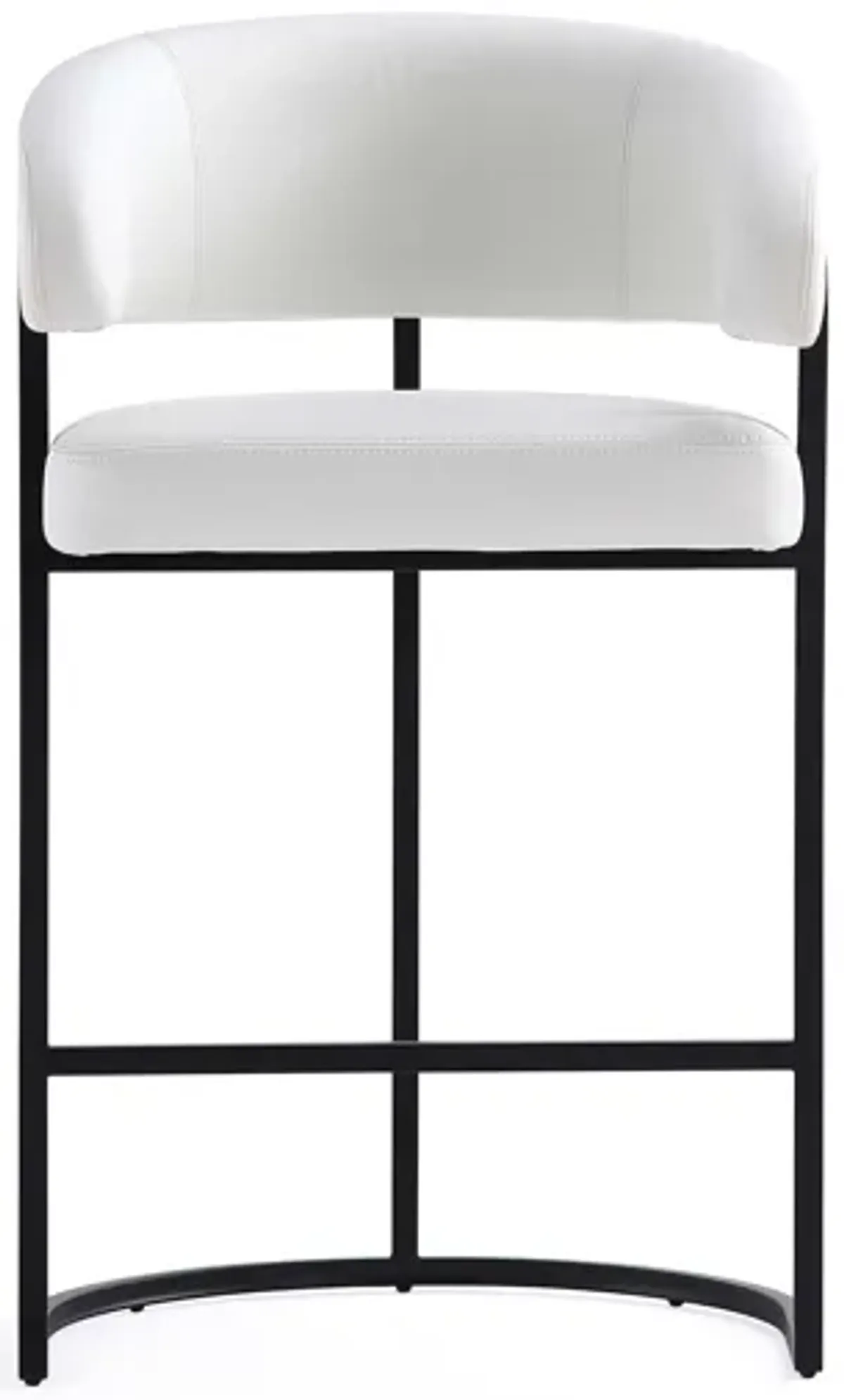 Augusta White Counter Stools (Set of 2)