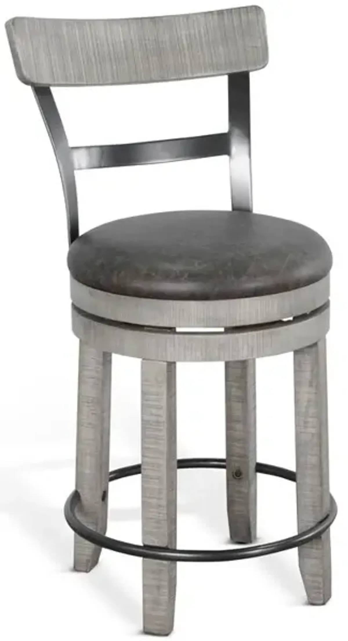 Sunny Designs Counter Swivel Barstool, Cushion Seat