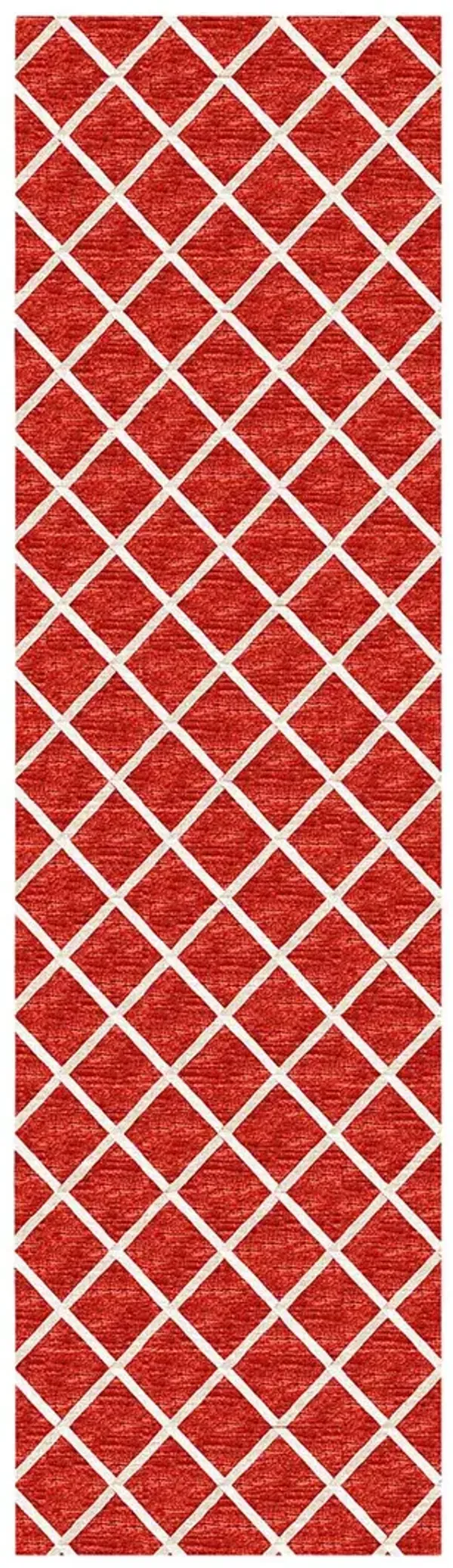 York YO1 Red 2'3" x 7'6" Rug