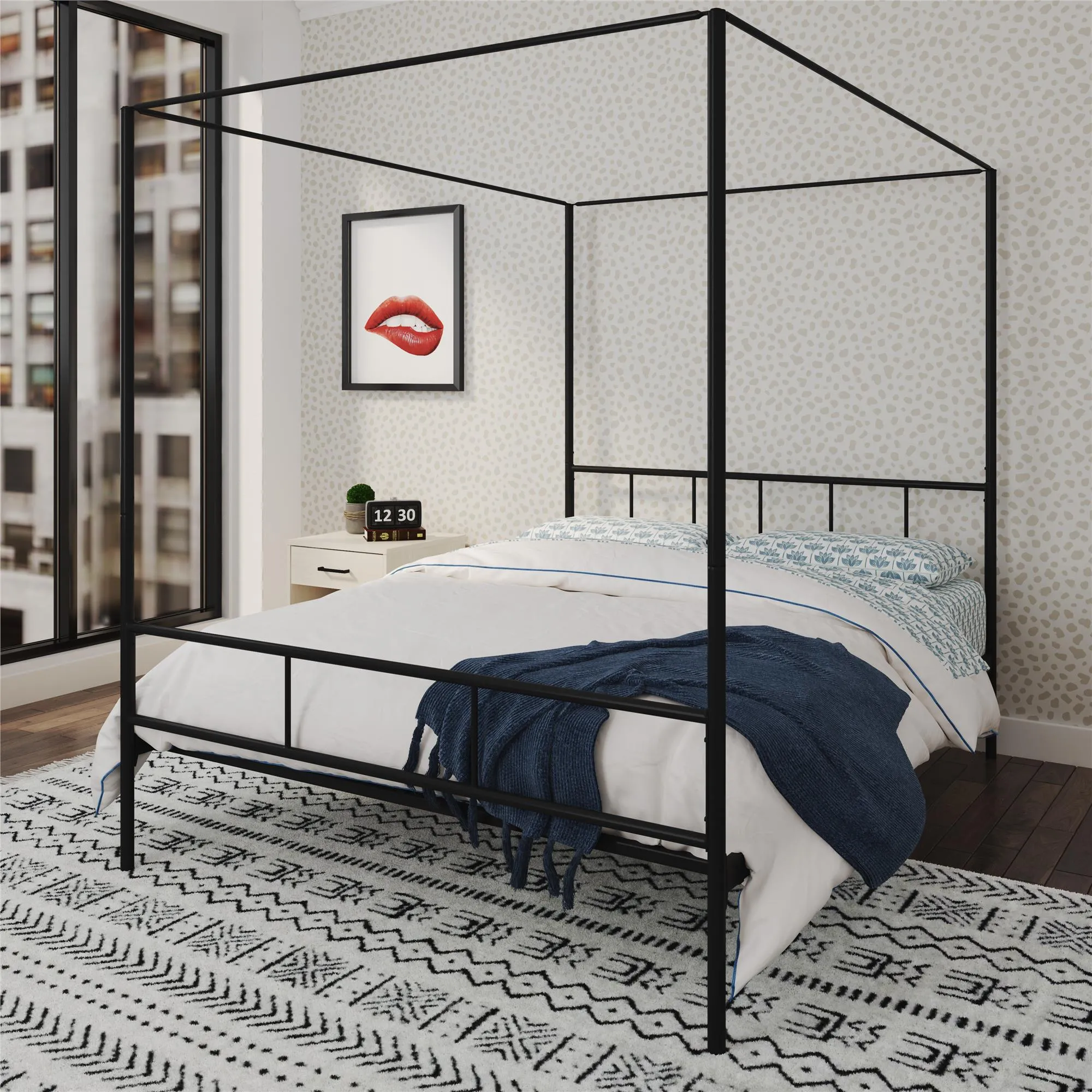 Novogratz Marion Canopy Bed