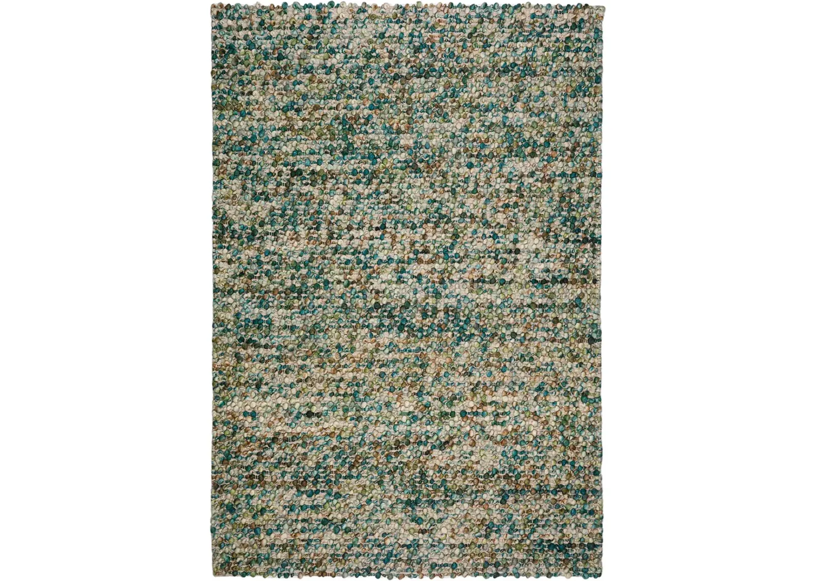 Hanu HU1 Teal 5' x 7'6" Rug