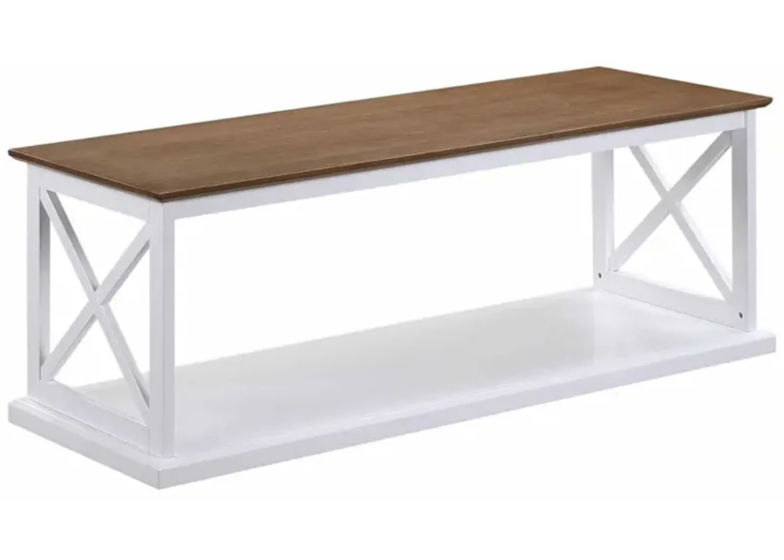 Convenience Concepts Coventry Coffee Table with Shelf