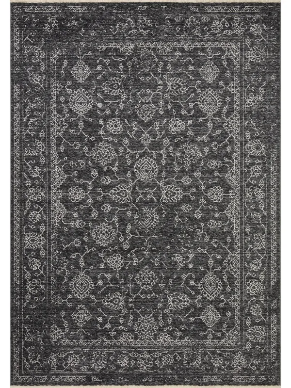 Vance VAN09 Charcoal/Dove 7'10" x 10' Rug by Loloi II