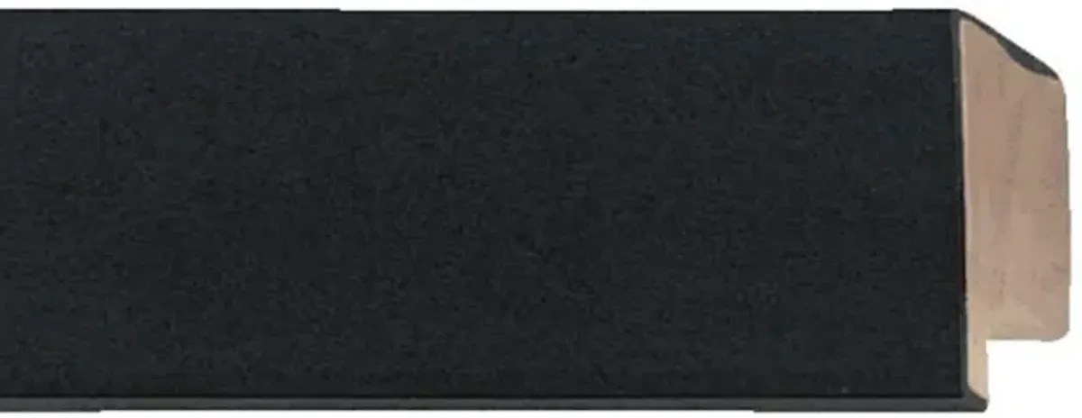 14.5x20.5 Wood Collage Frame with Black Mat For 9 4x6 Pictures