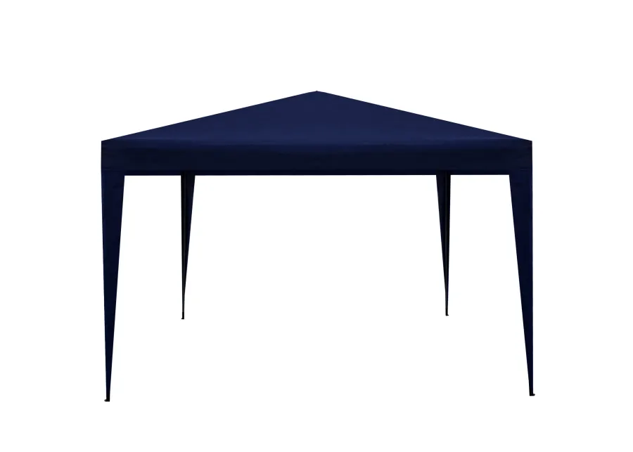 10' x 10' Navy Blue Pop-Up Outdoor Canopy Gazebo