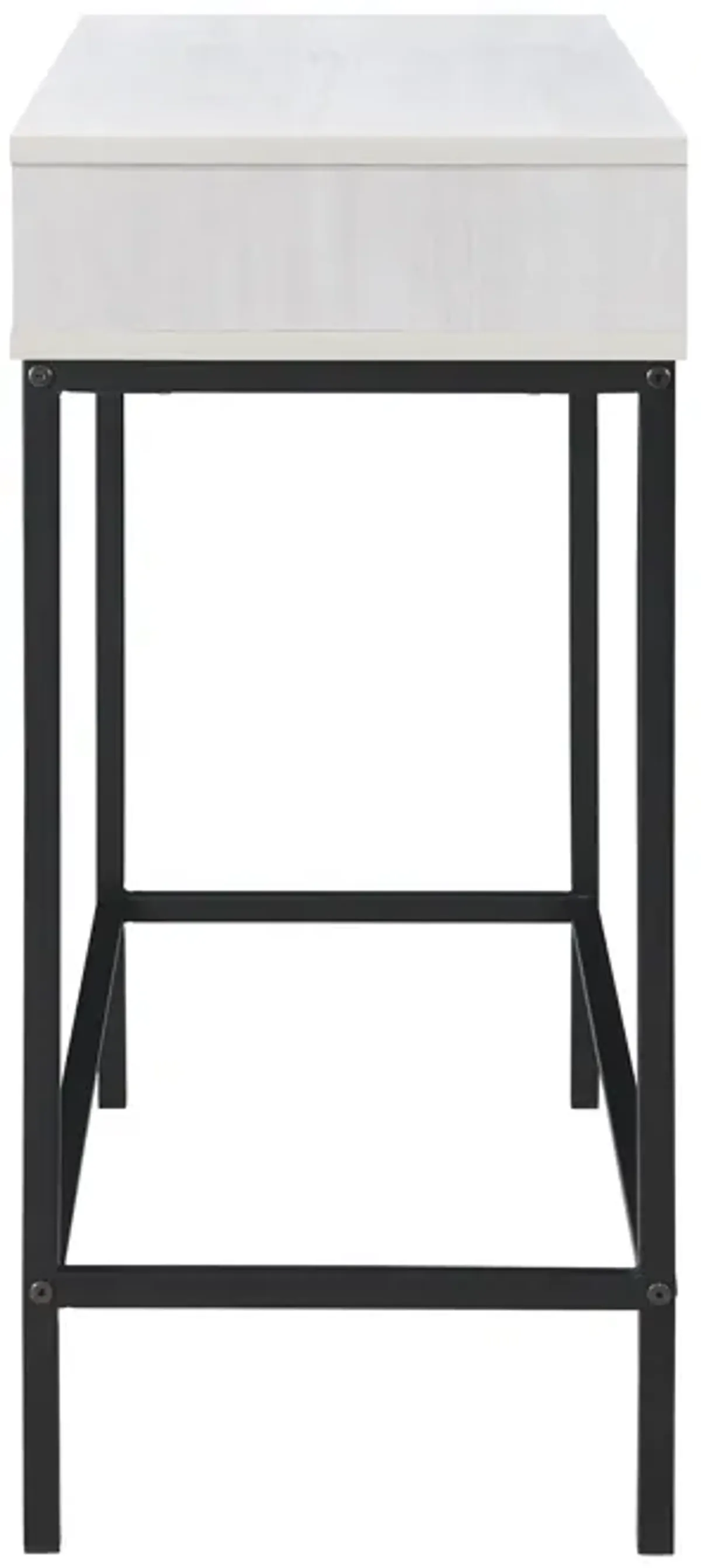Casimo 35.43 in. Rectangular Engineer Wood Console Table