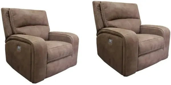 Parker Living Polaris - Kahlua Power Recliner Two Pack